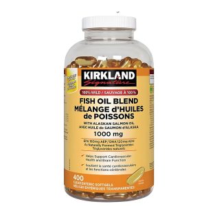 قرص ماهی ترکیبی کرکلند 1000mg 400 عدد / Kirkland
