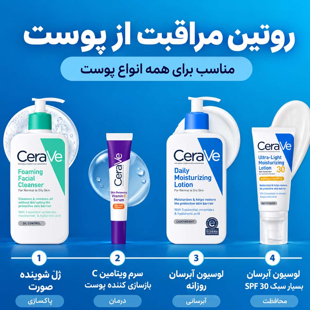 لوسیون آمریکایی آبرسان و مرطوب کننده سراوی 237 میلی لیتر / CeraVe - نمای شماره 6